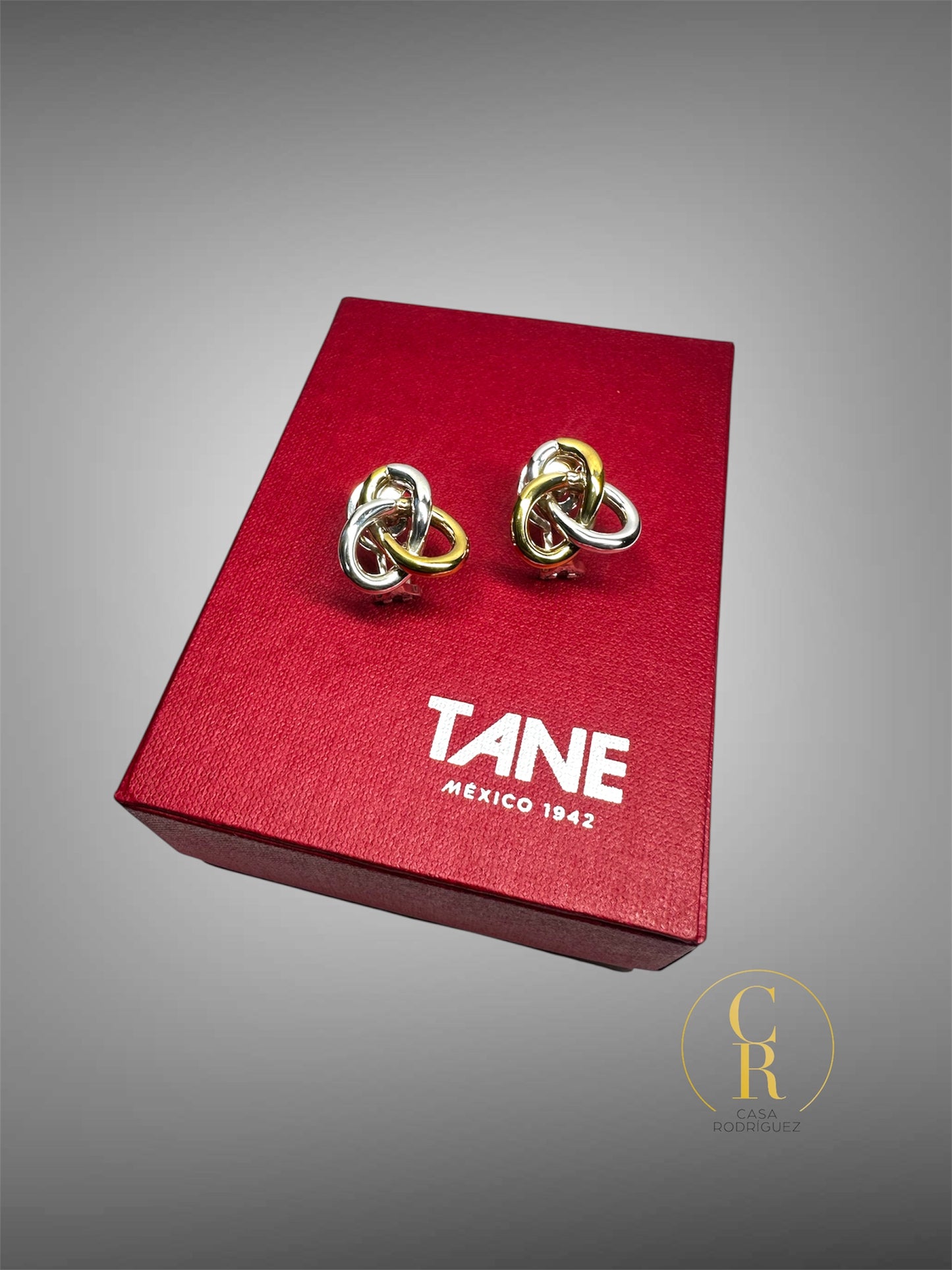 Aretes Tane Clip Con Poste Vermeil