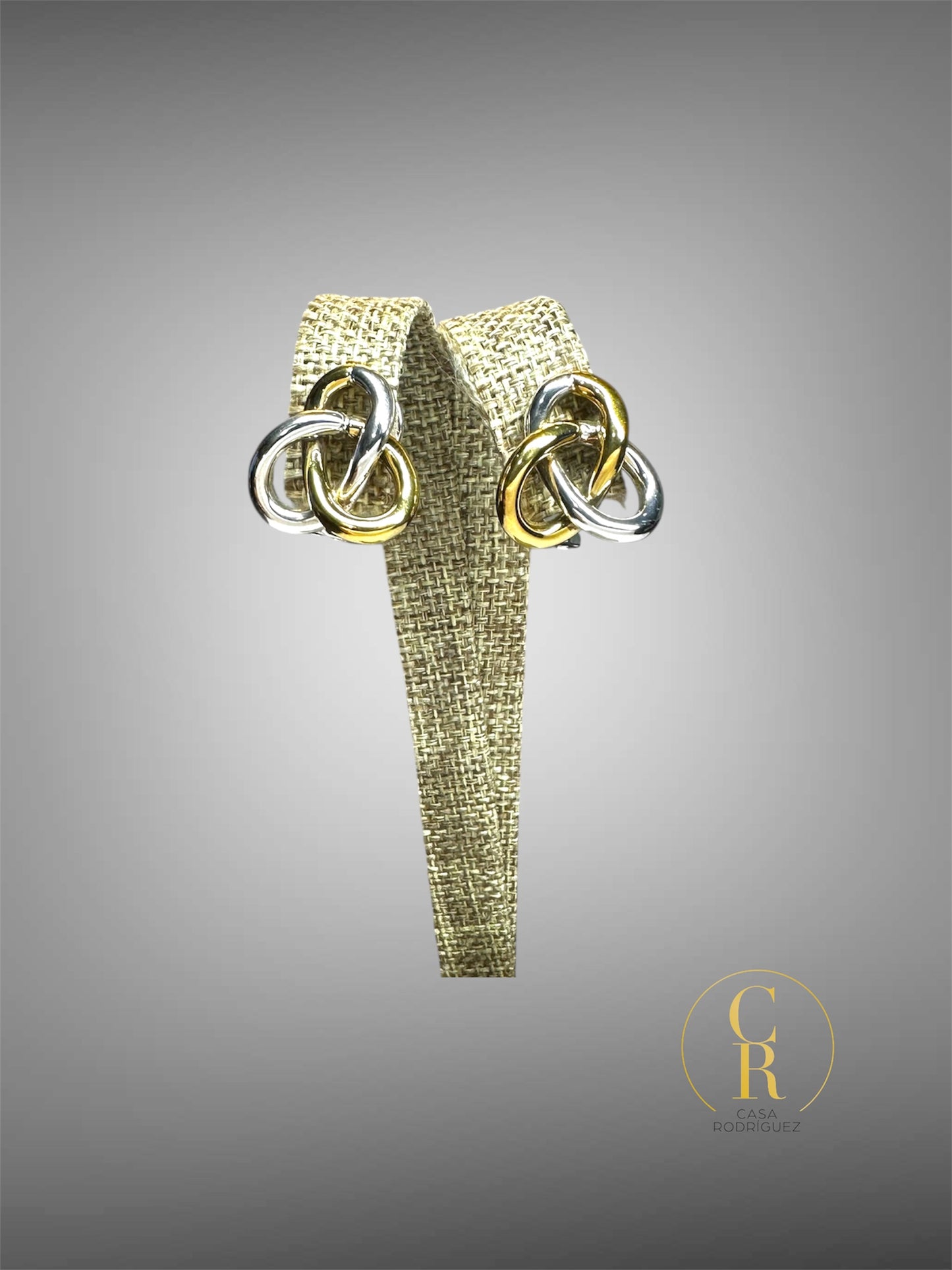 Aretes Tane Clip Con Poste Vermeil