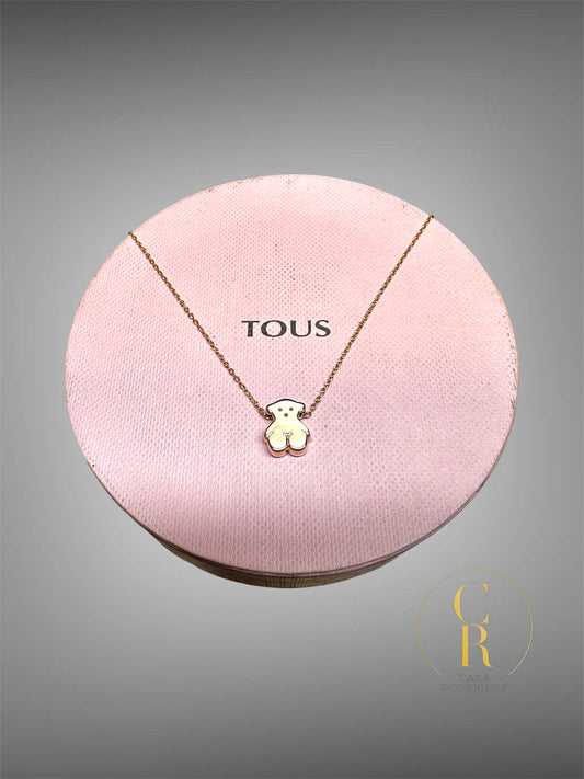 Collar Tous  osito Oro 18k