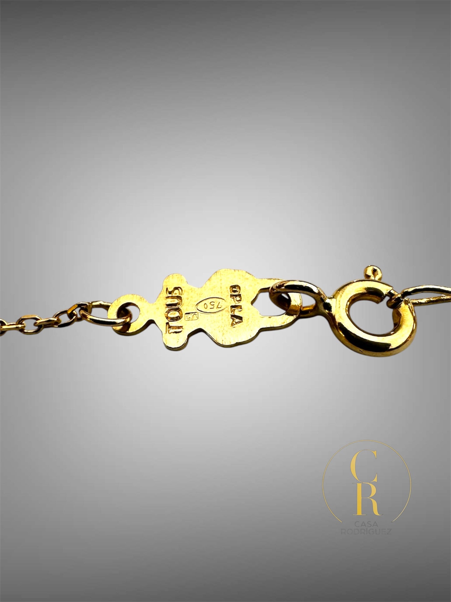 Collar Tous  osito Oro 18k