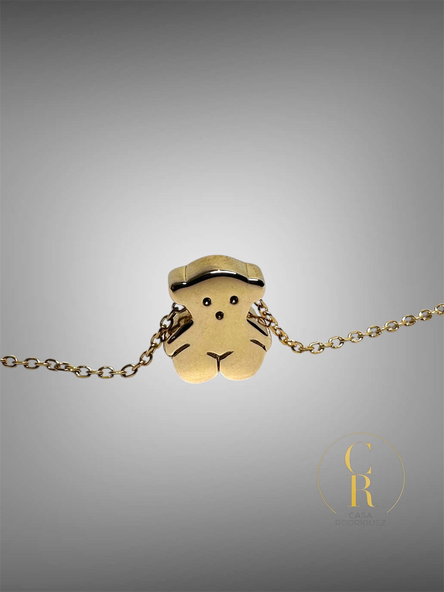 Collar Tous  osito Oro 18k