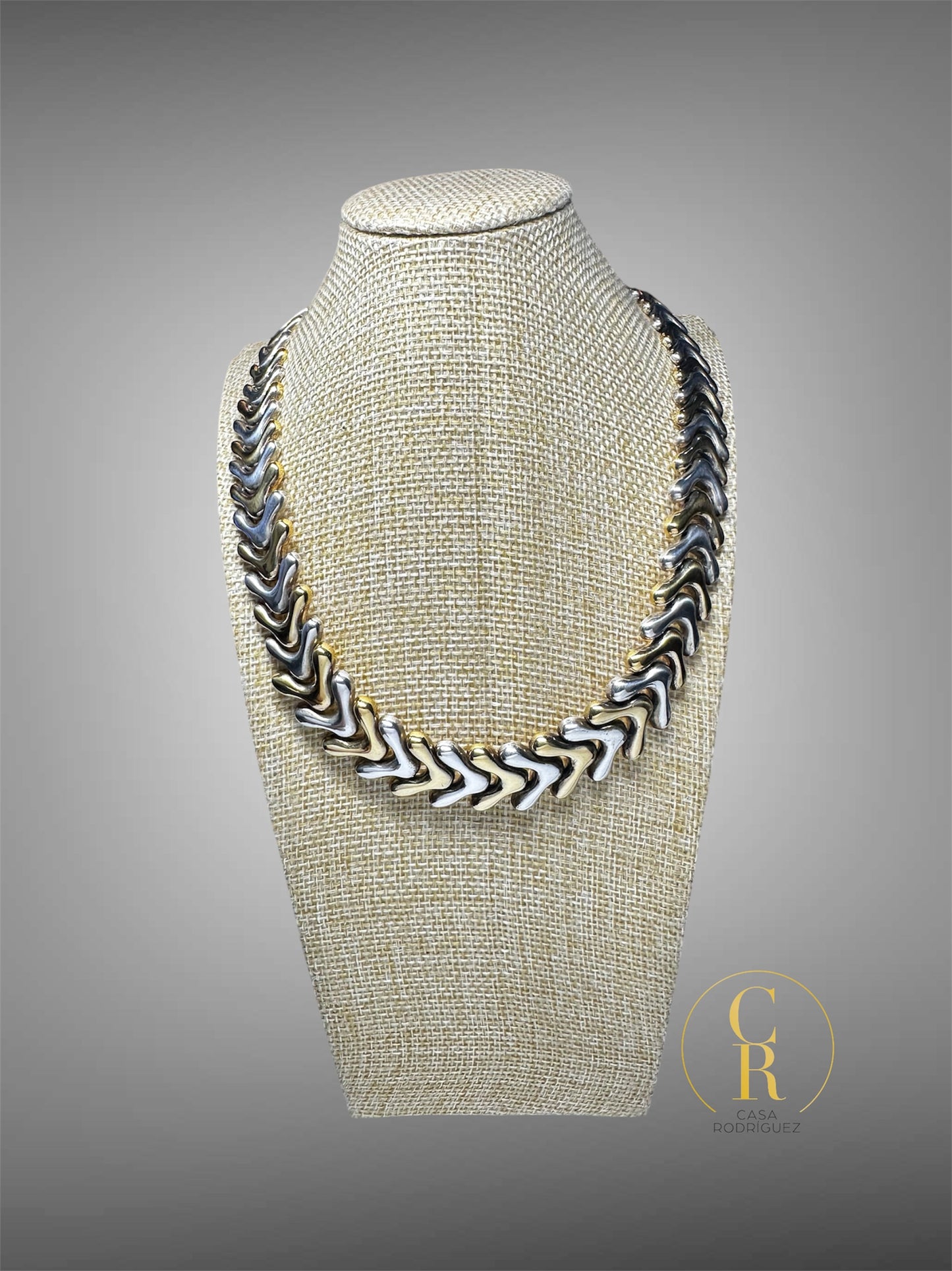 Collar Tane Eslabones Espiga