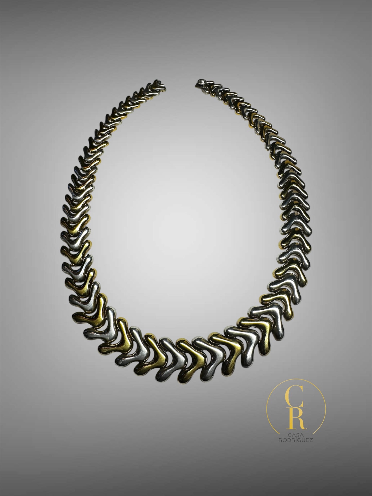 Collar Tane Eslabones Espiga