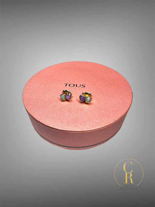 Aretes Tous Oso y Corazón