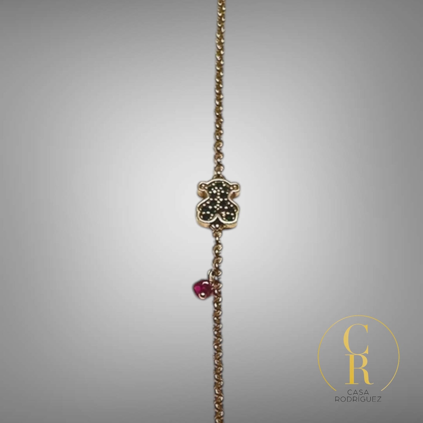Pulsera TOUS Osito Vermeil