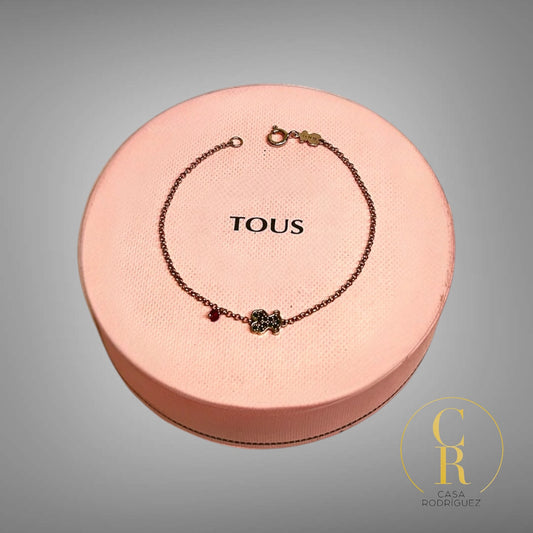 Pulsera TOUS Osito Vermeil