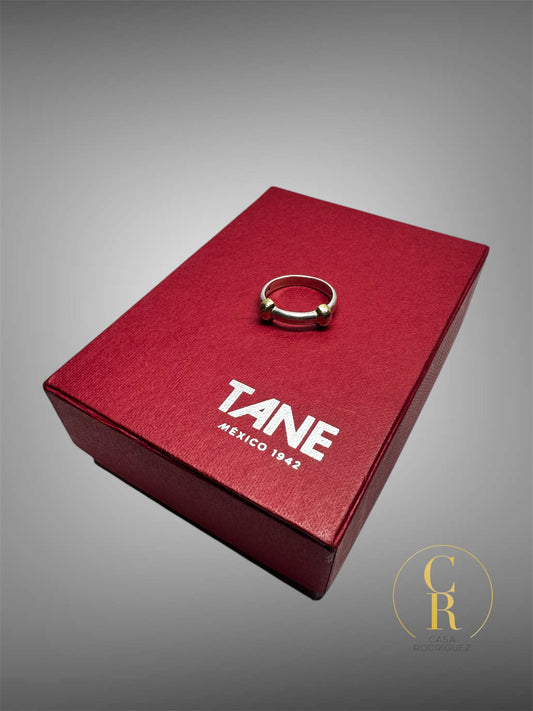 Anillo Tane Dos Cuentas