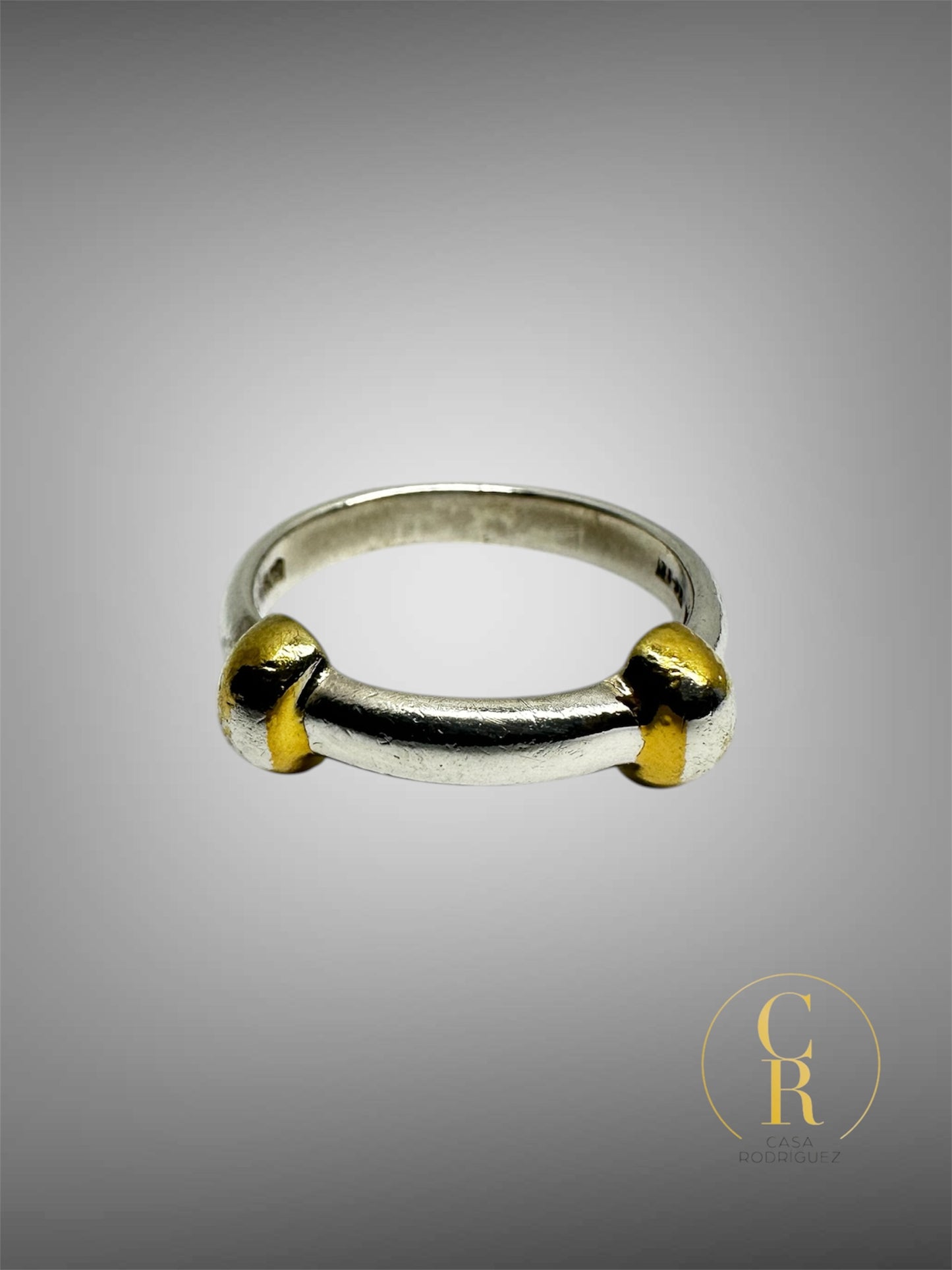 Anillo Tane Dos Cuentas