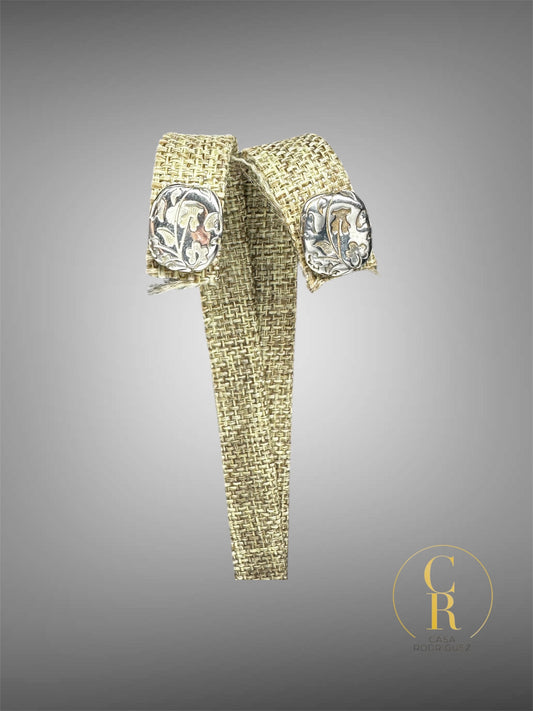 Aretes Tous Rectangulares Oso y Flores