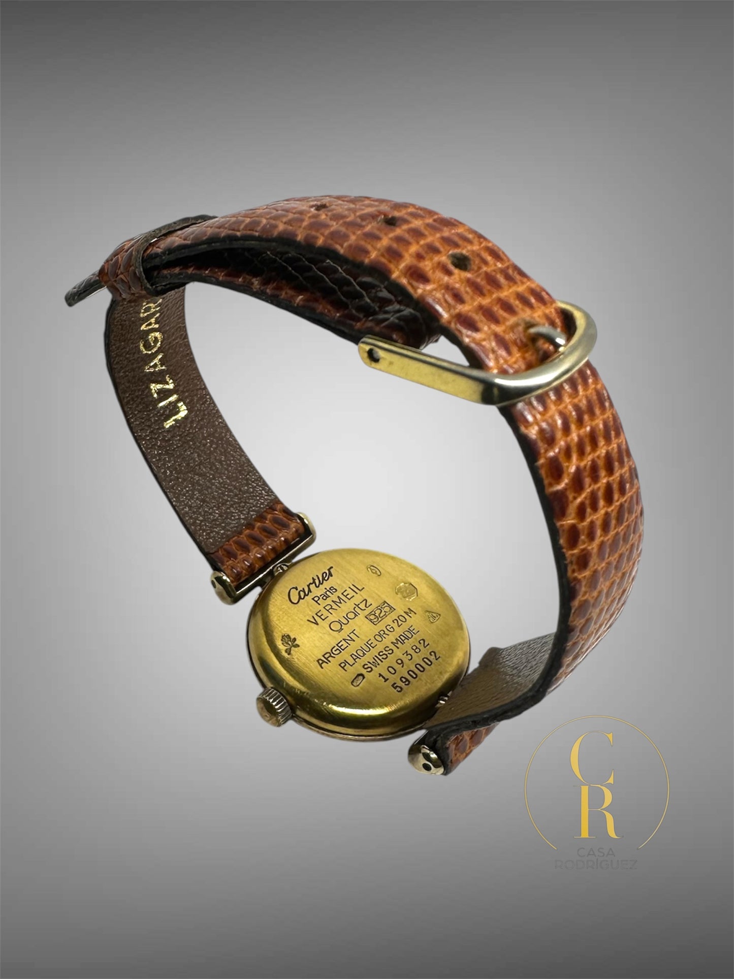 Reloj Must de Cartier Vermeil