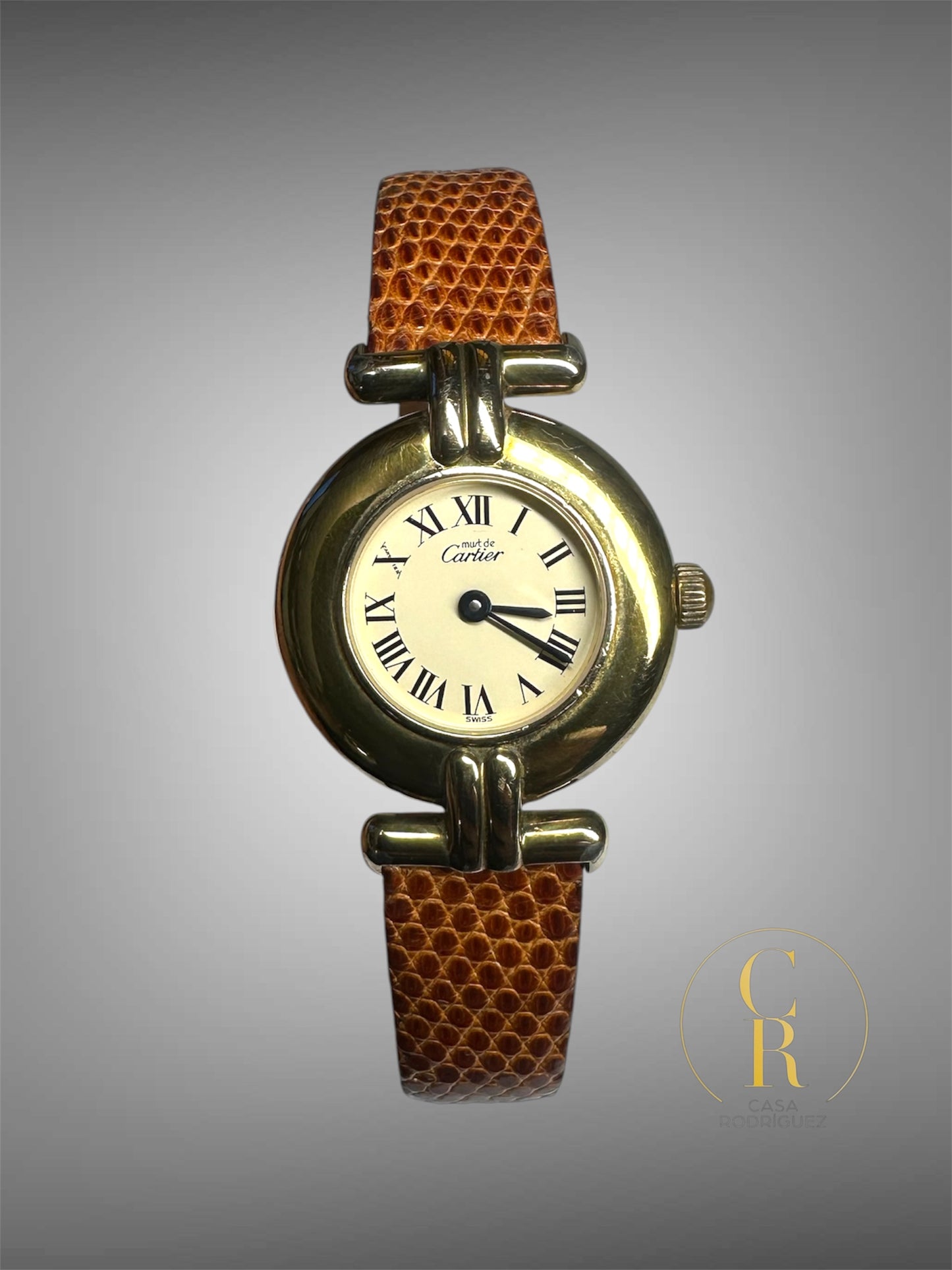Reloj Must de Cartier Vermeil
