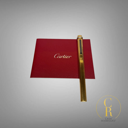 Bolígrafo Cartier Must de Cartier.
