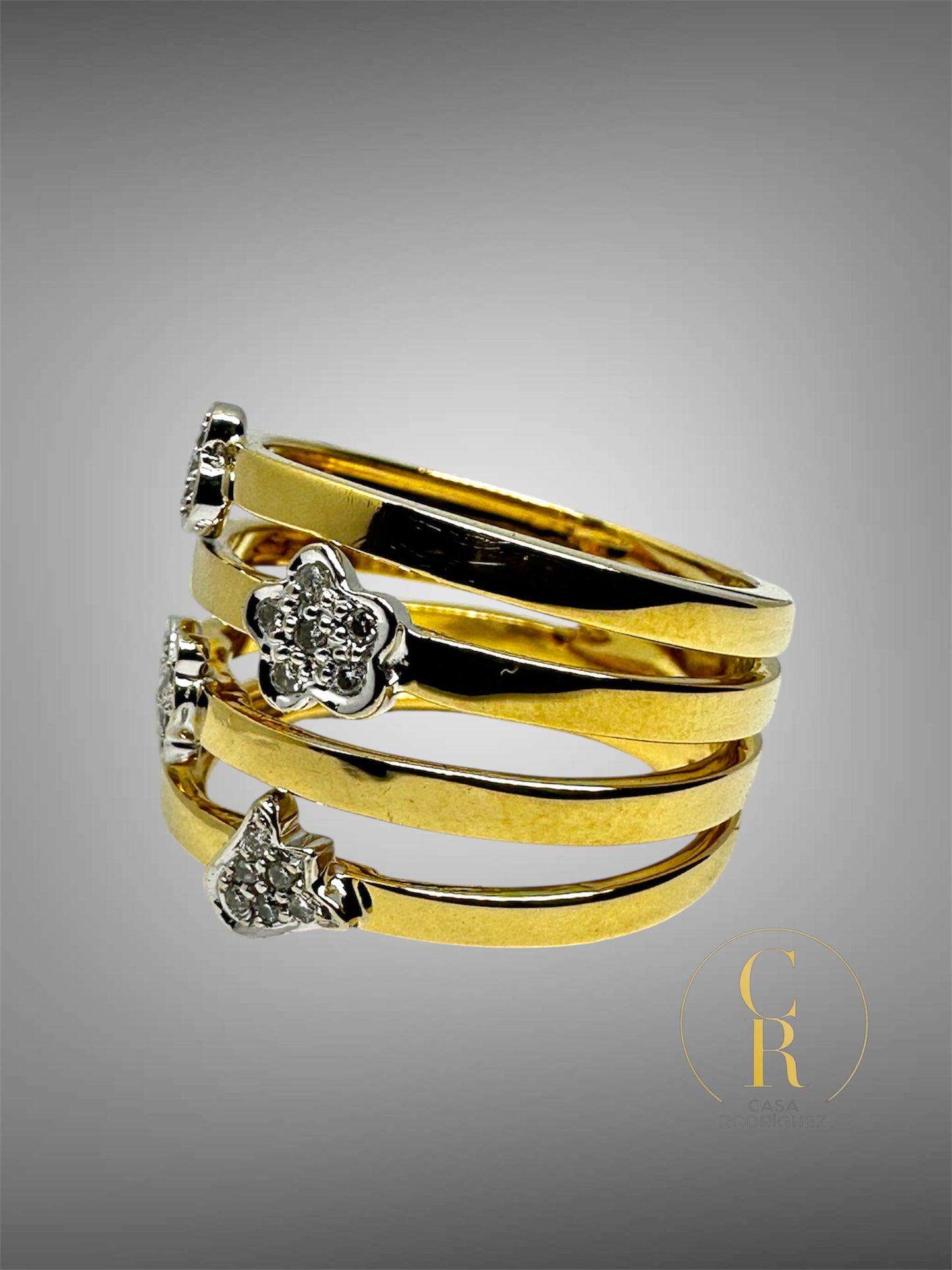 Anillo Tous Oro 18k Figuras Puppies