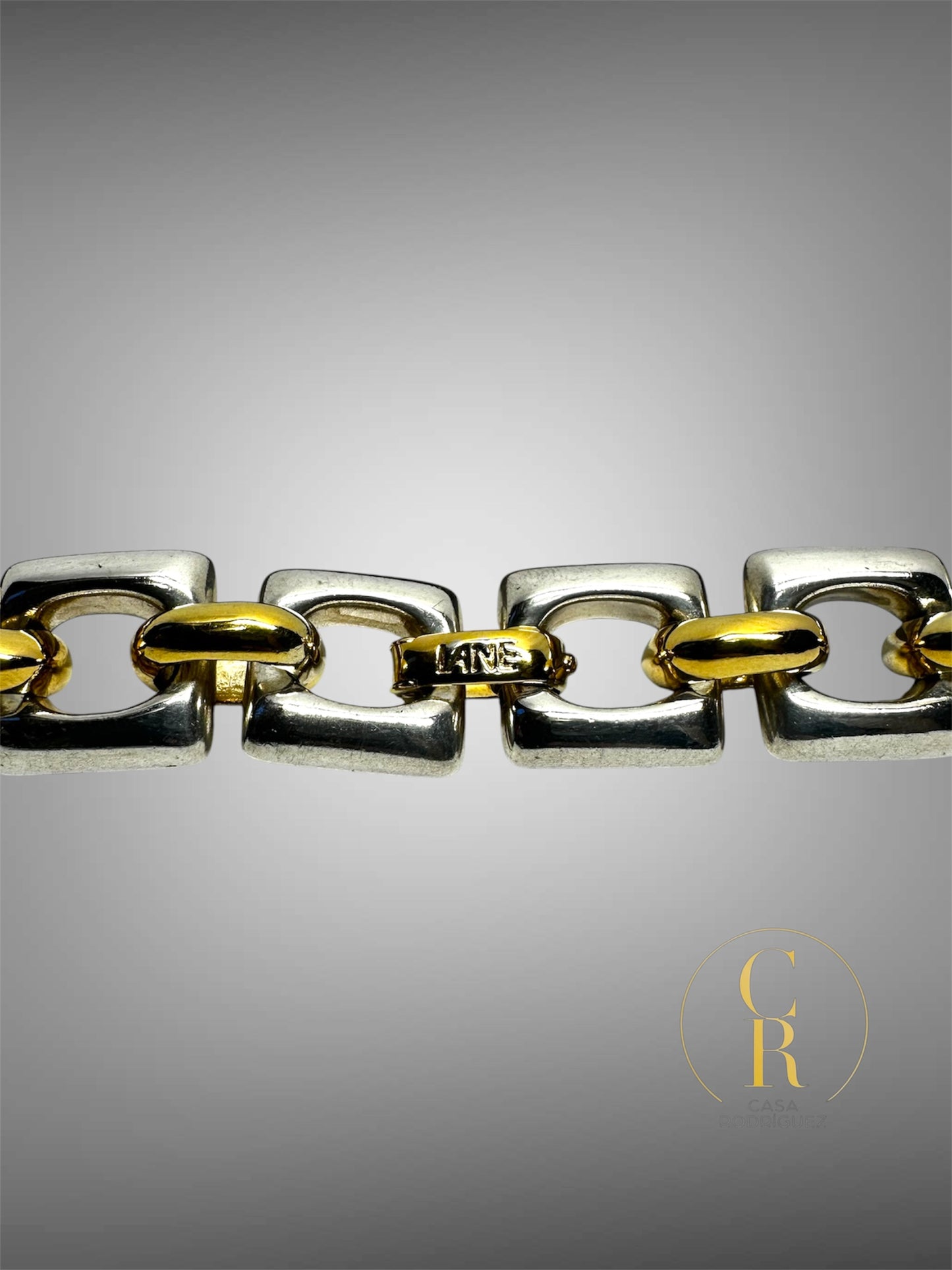 Collar Tane Cuadros Vermeil