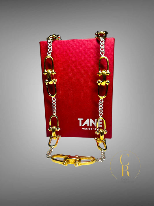 Collar Tane Acicate Vermeil