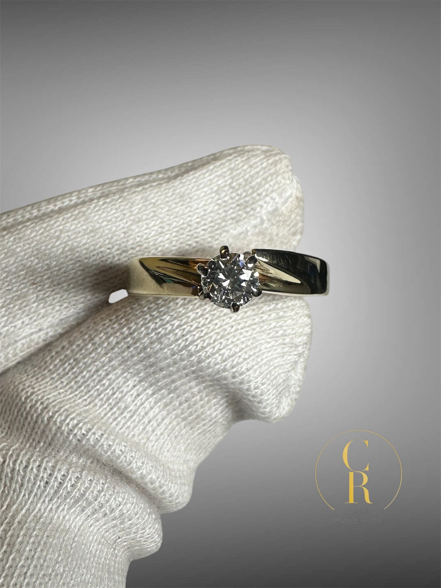 Anillo de Compromiso 14k