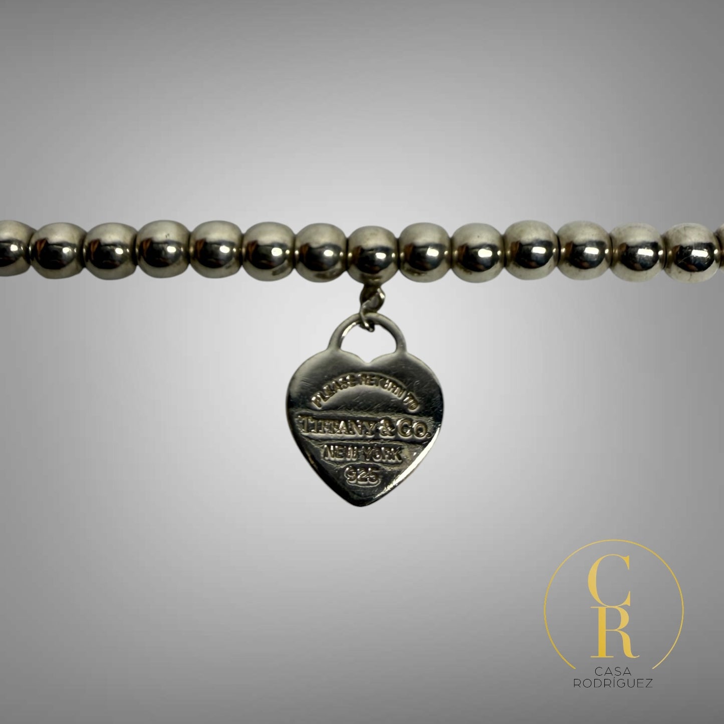 Pulsera Tiffany Co. Cuentas Please Return To Corazón