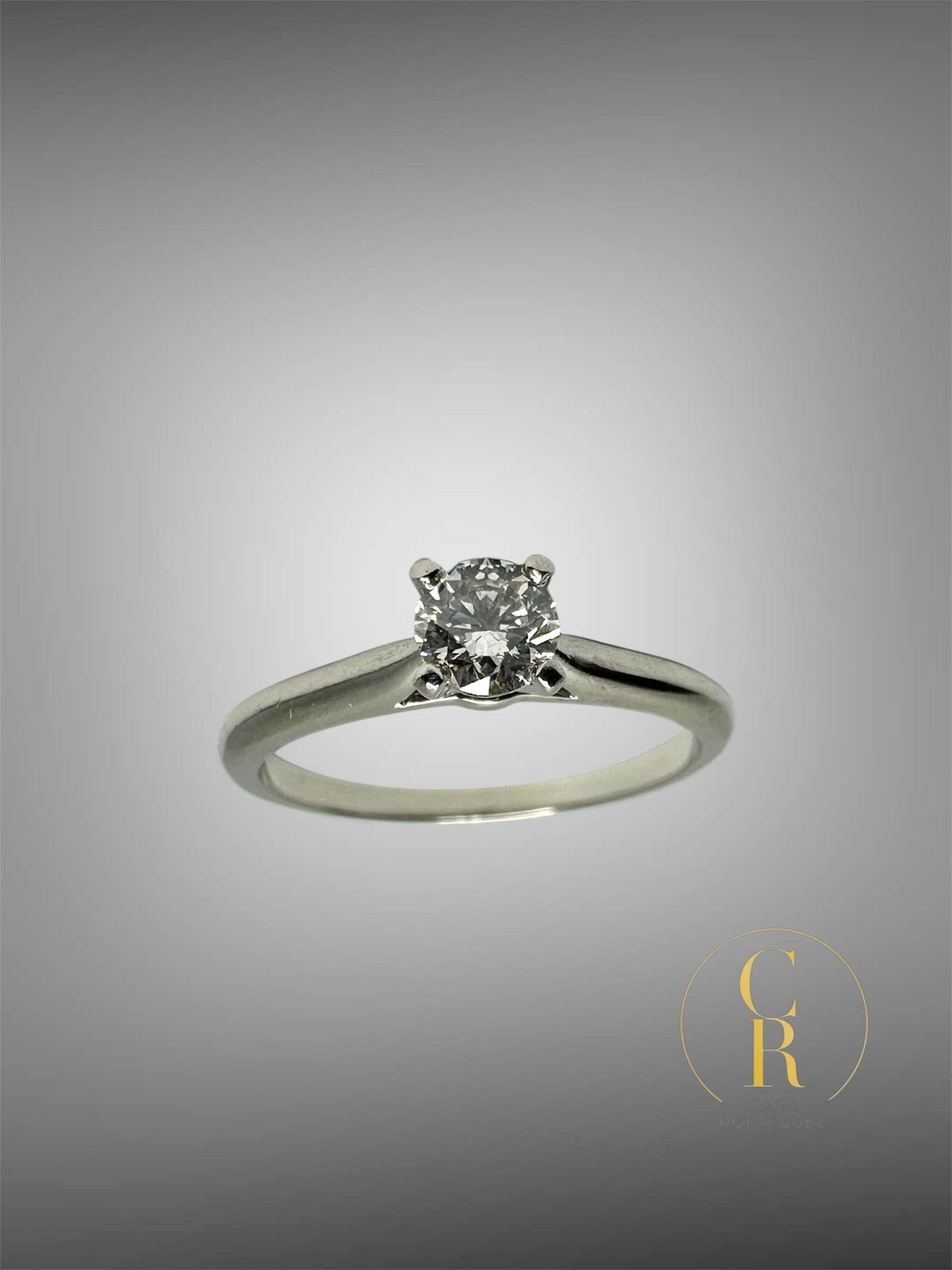 Anillo Cartier de Compromiso Solitario