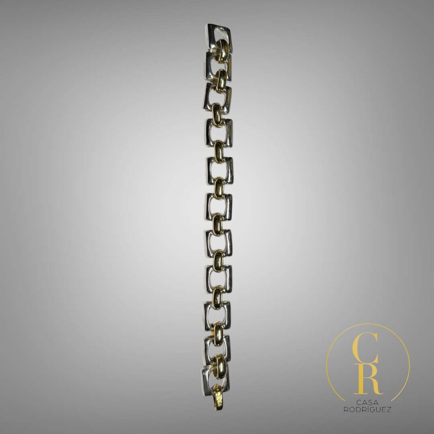Pulsera Tane Cuadrados Vermeil.