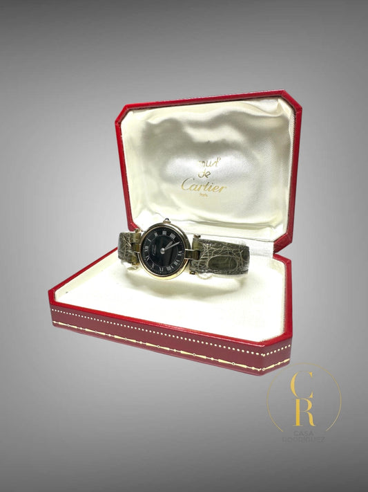 Reloj Must de Cartier Vermeil.