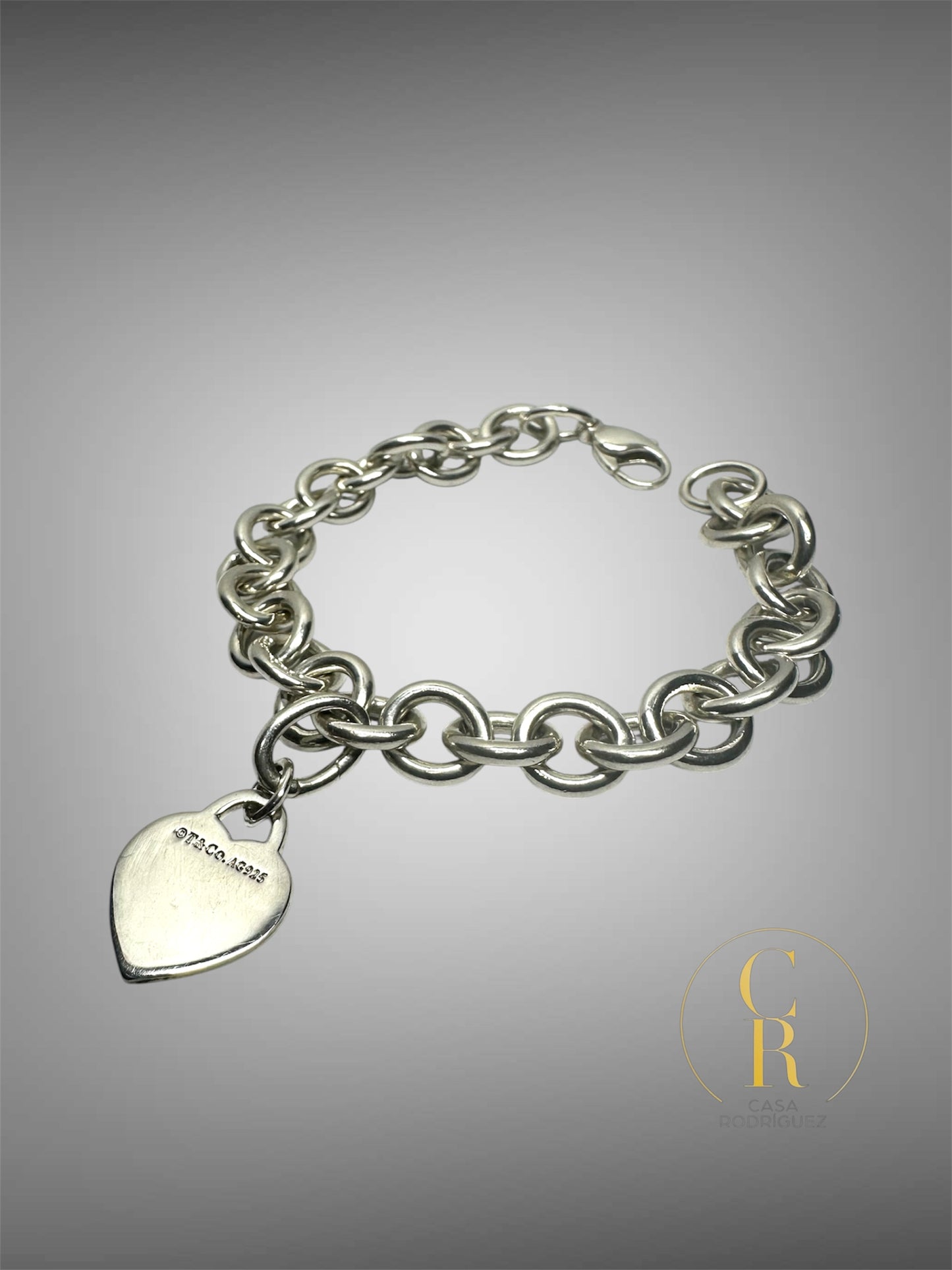 Pulsera Tiffany & Co. Please Return To Corazón