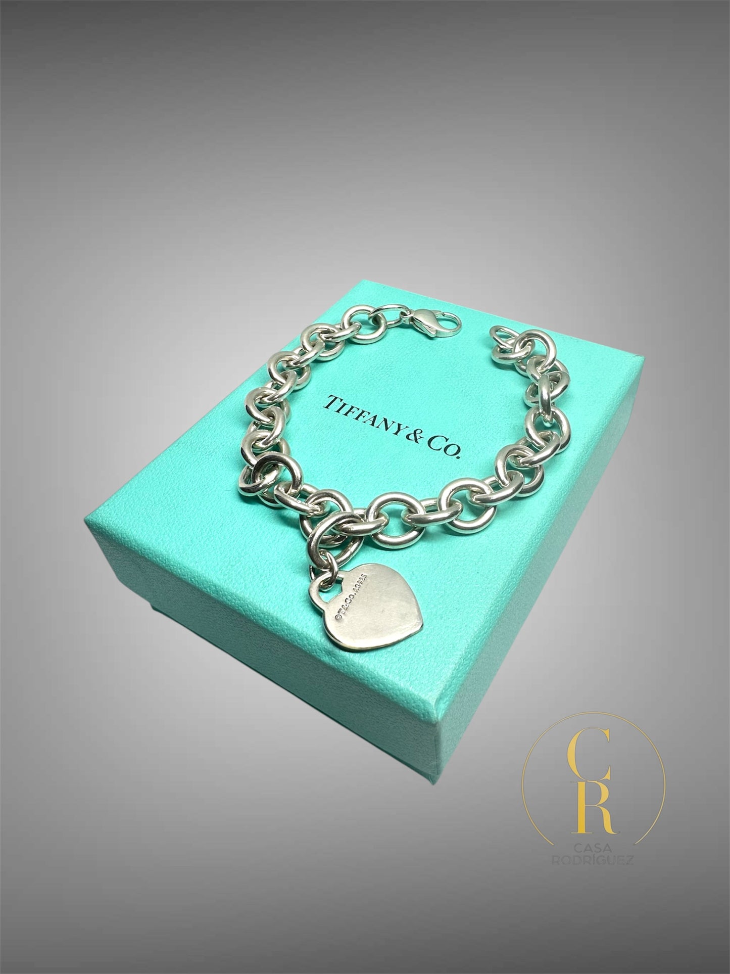 Pulsera Tiffany & Co. Please Return To Corazón