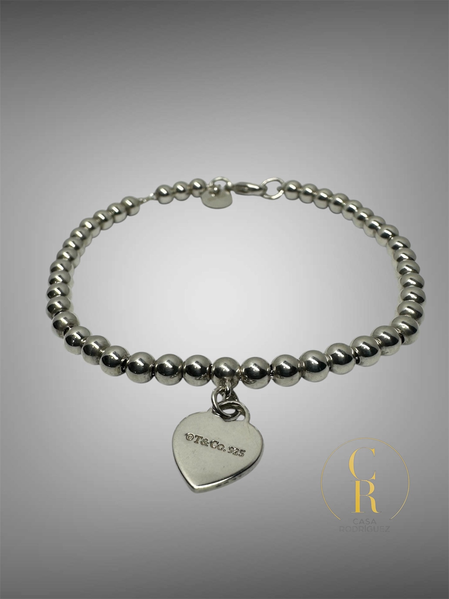 Pulsera Tiffany & Co. Cuentas Please Return To Corazón