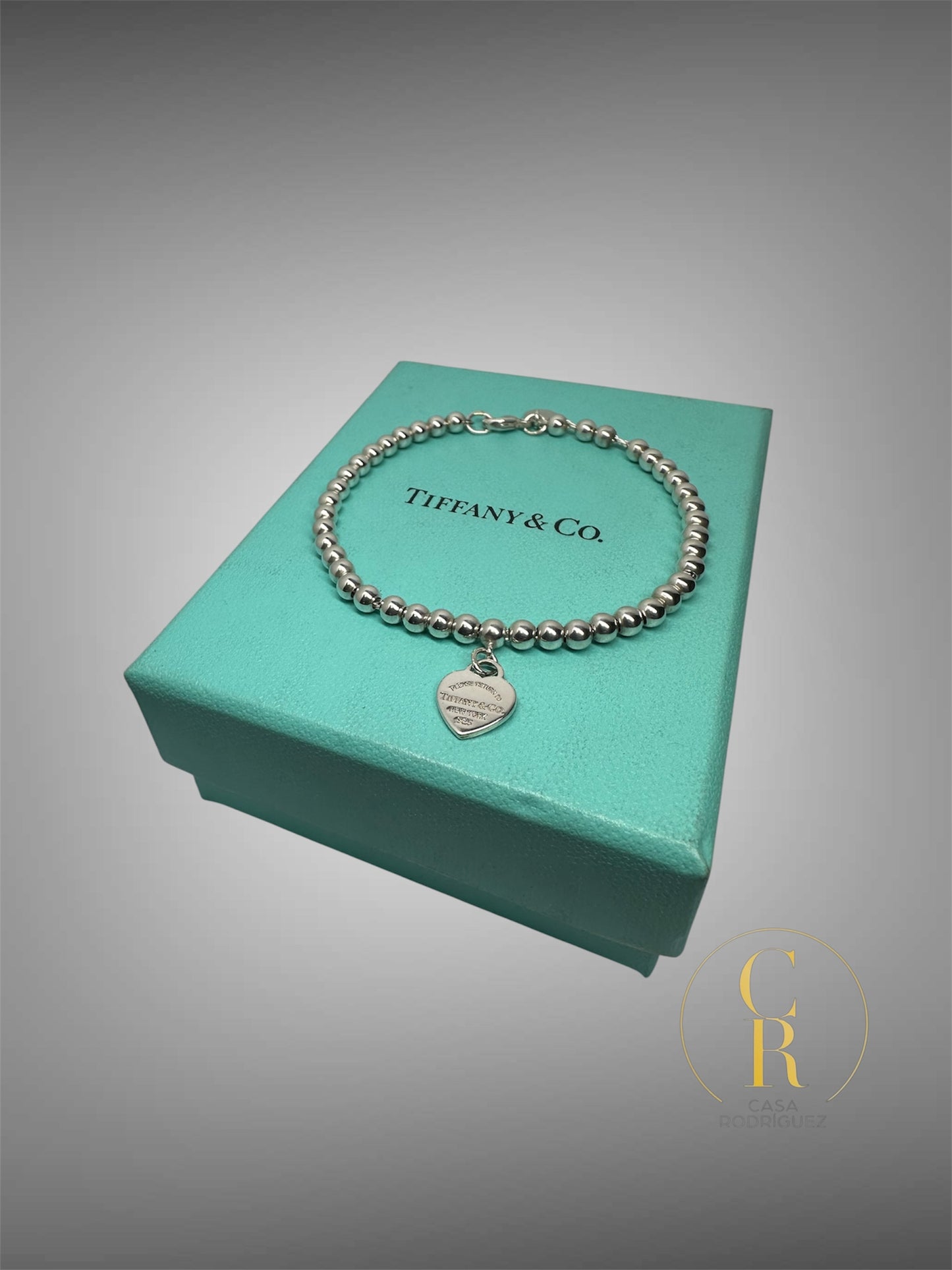 Pulsera Tiffany & Co. Cuentas Please Return To Corazón