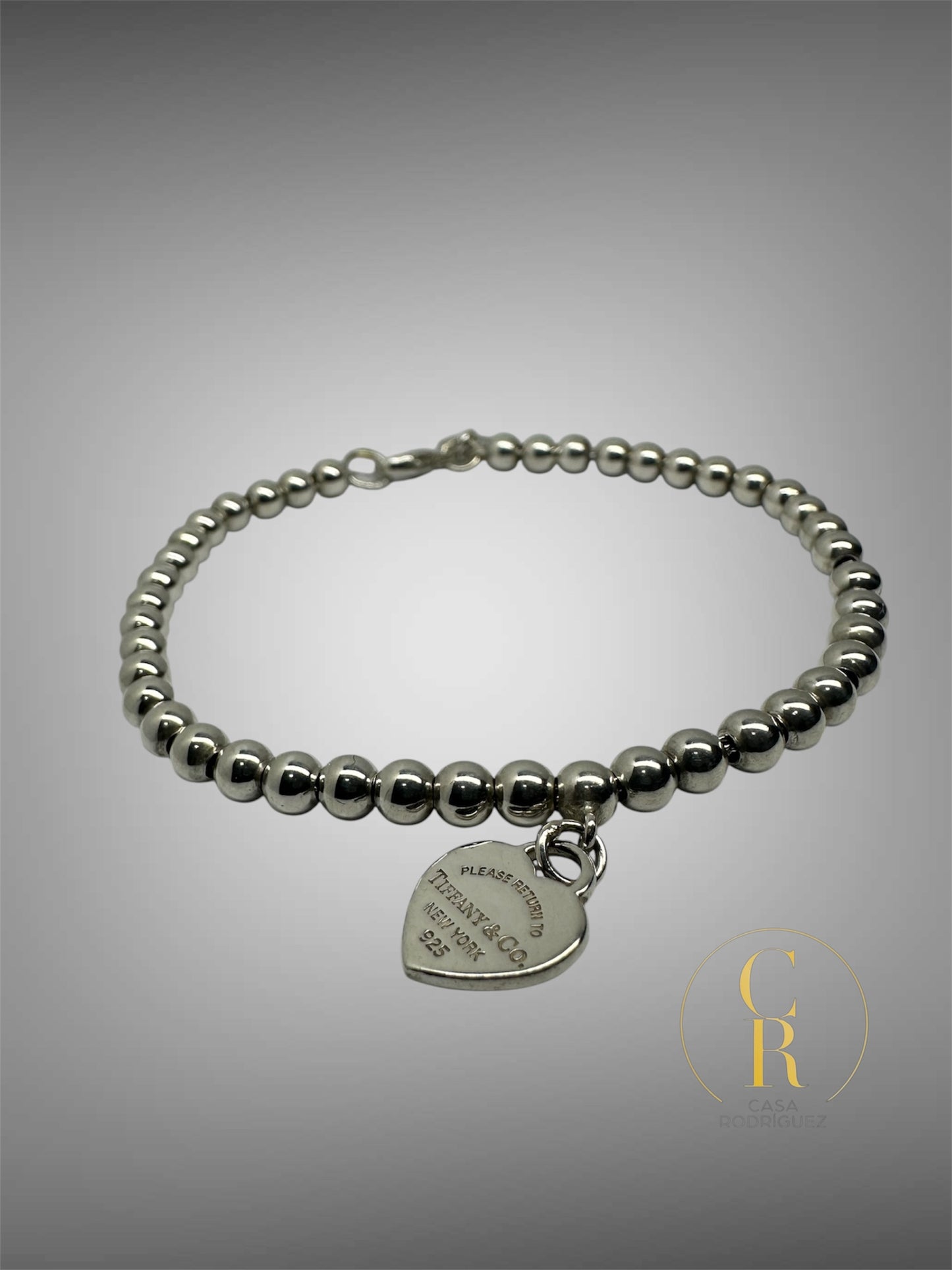 Pulsera Tiffany & Co. Cuentas Please Return To Corazón