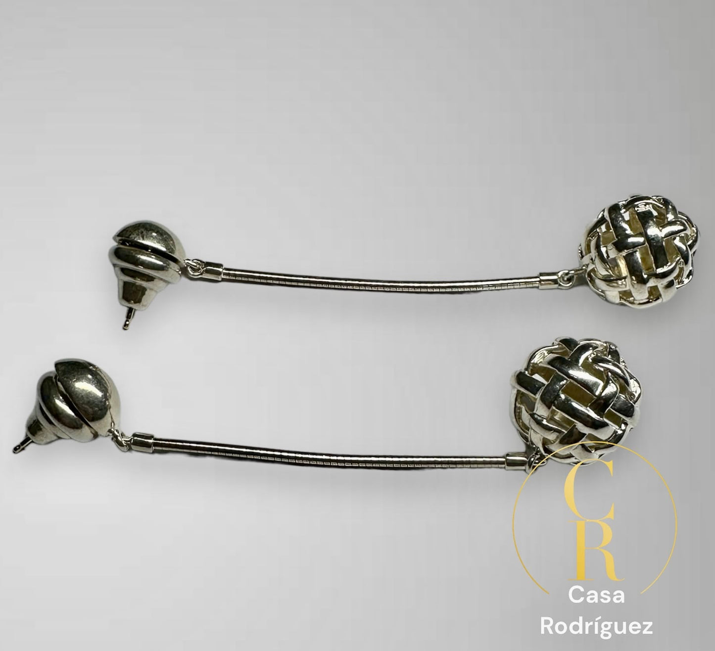 Aretes Tane Colgantes Esfera