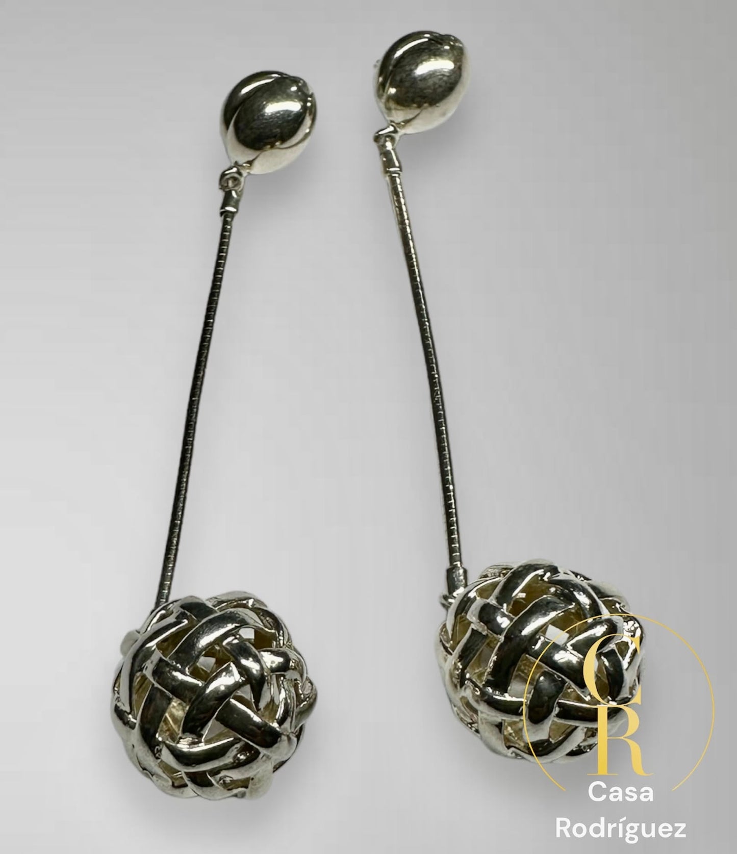 Aretes Tane Colgantes Esfera