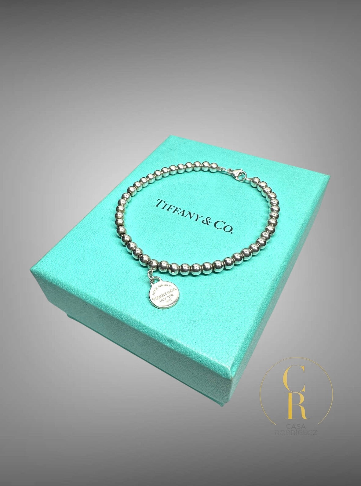 Pulsera Tiffany & Co. Cuentas Please Return To