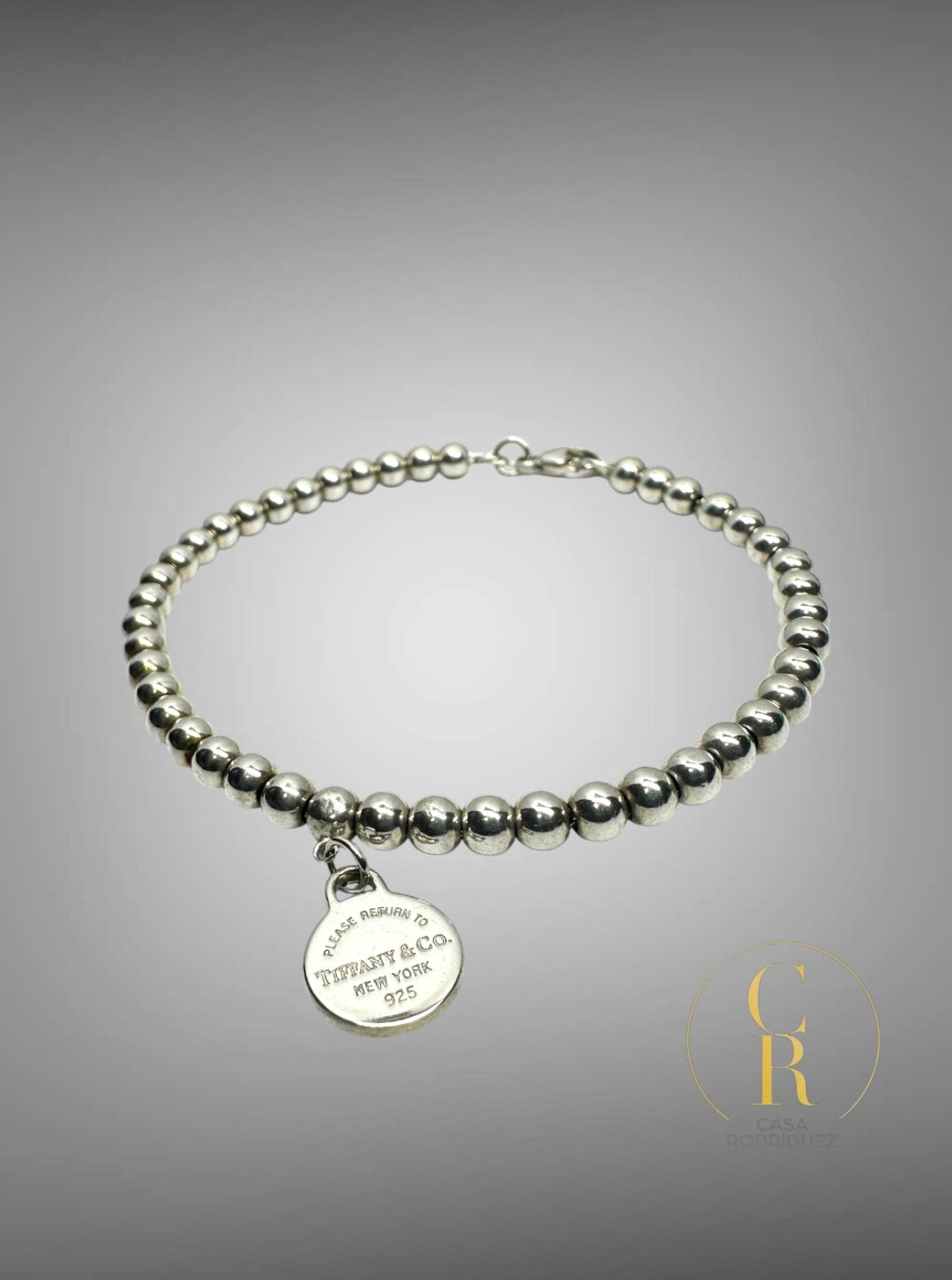 Pulsera Tiffany & Co. Cuentas Please Return To