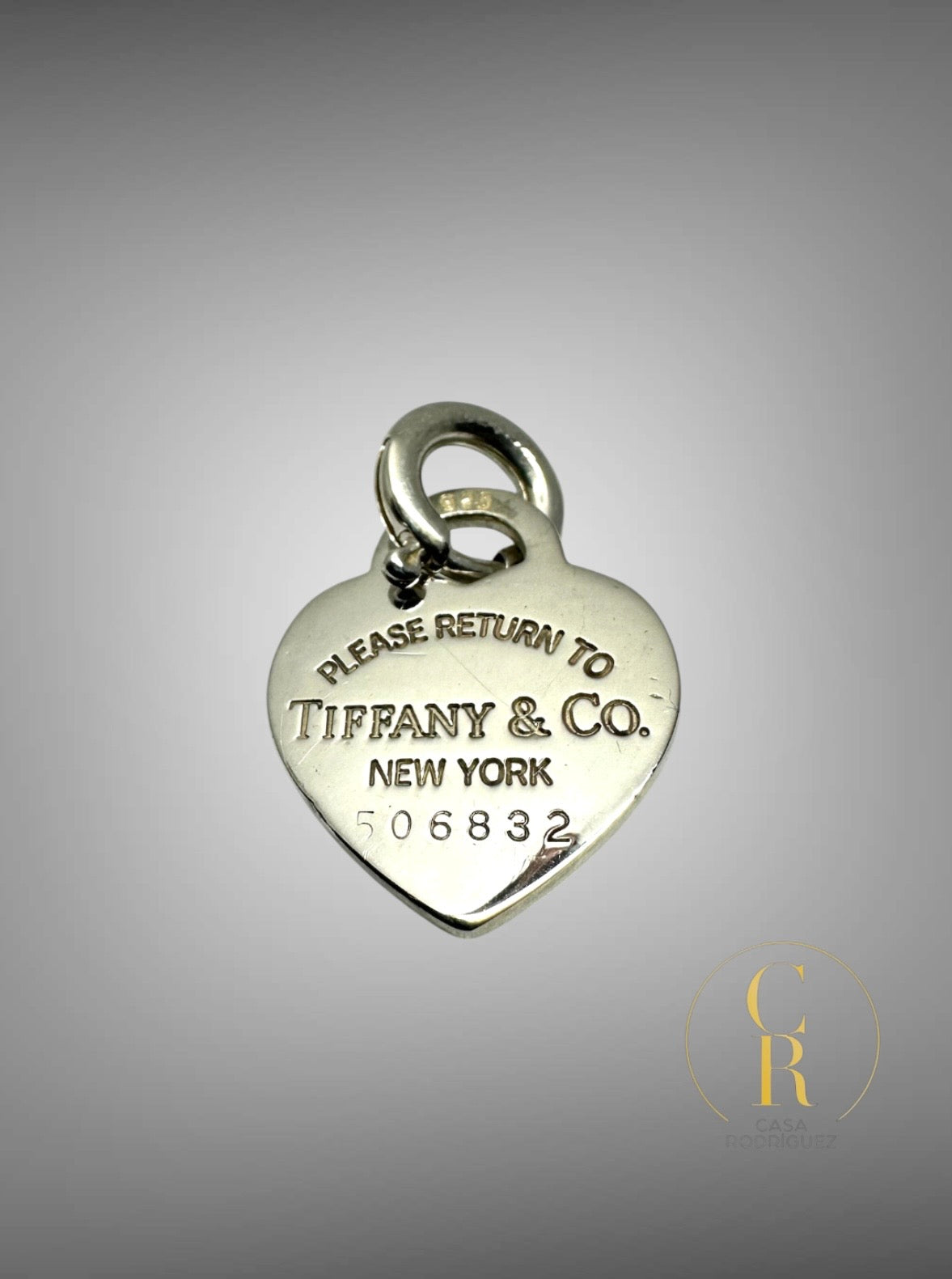 Dije Corazón Tiffany & Co. Please Return To