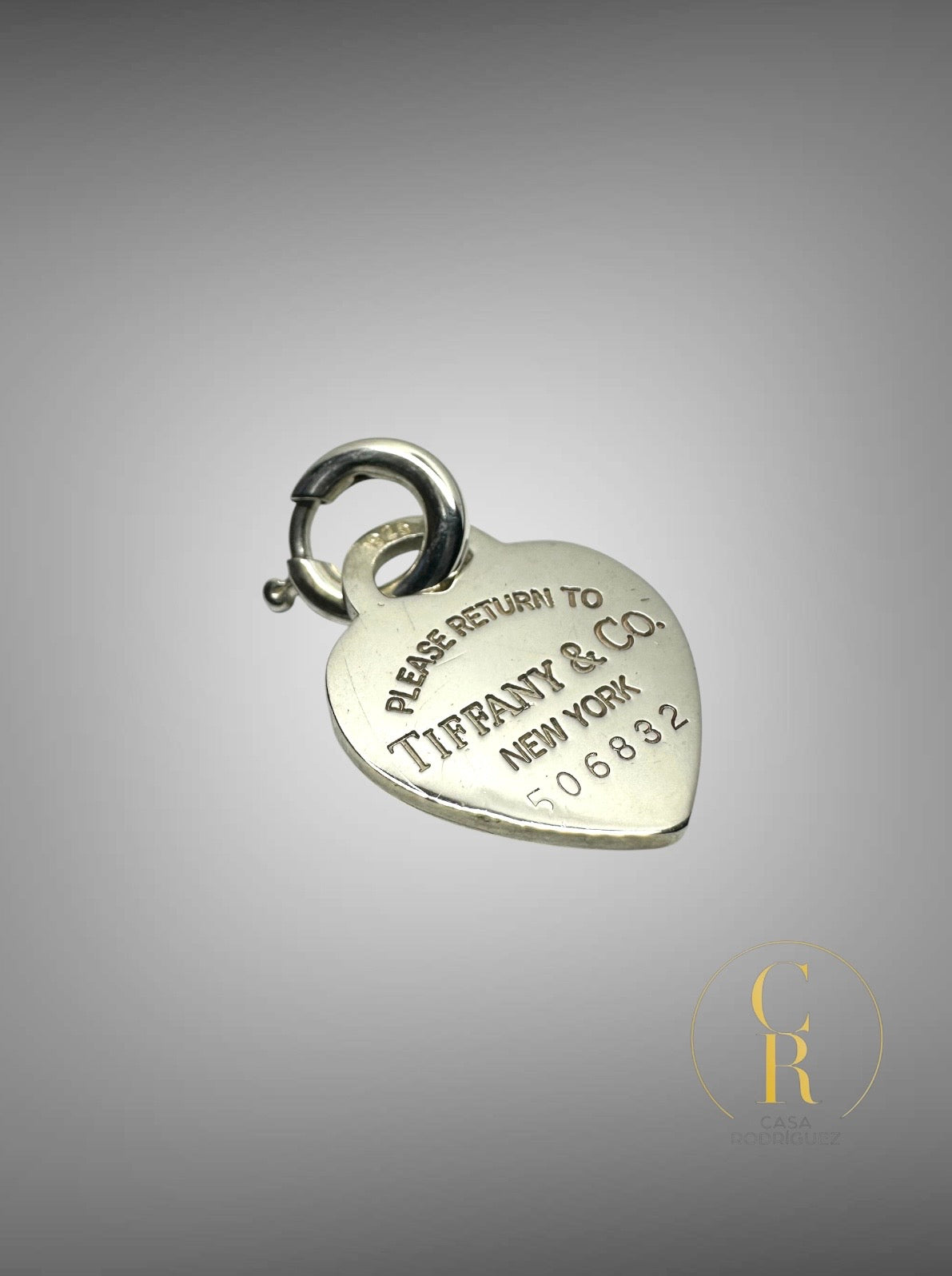 Dije Corazón Tiffany & Co. Please Return To