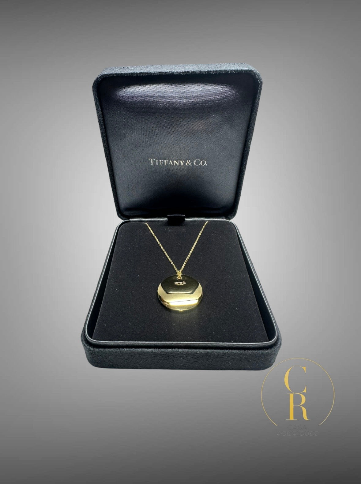 Collar Tiffany & Co. Elsa Peretti Medallón