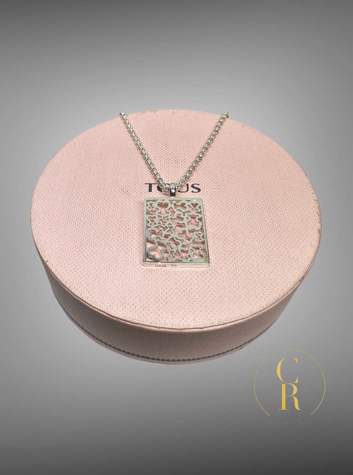 Collar Tous Ositos Rectangular
