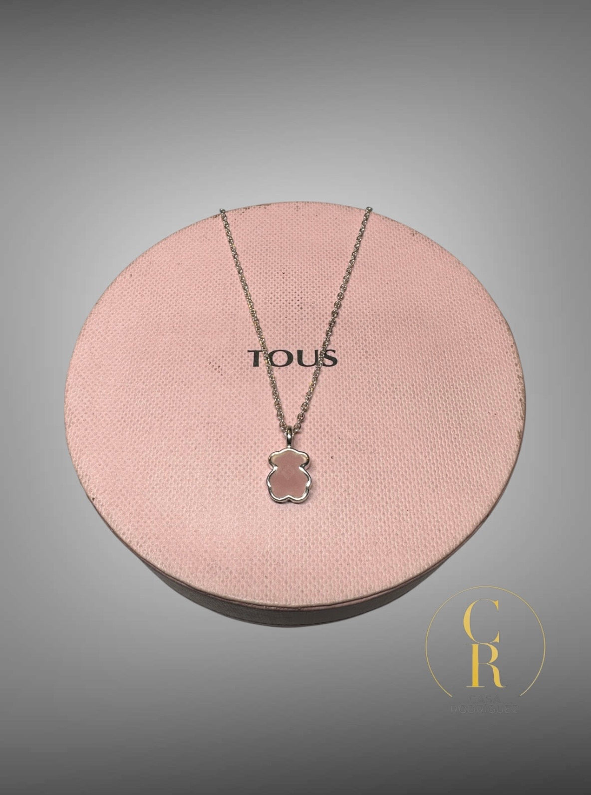 Collar Tous Osito Rosa