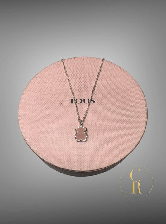 Collar Tous Osito Rosa