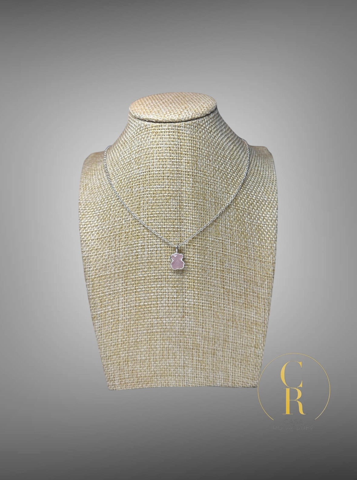 Collar Tous Osito Rosa