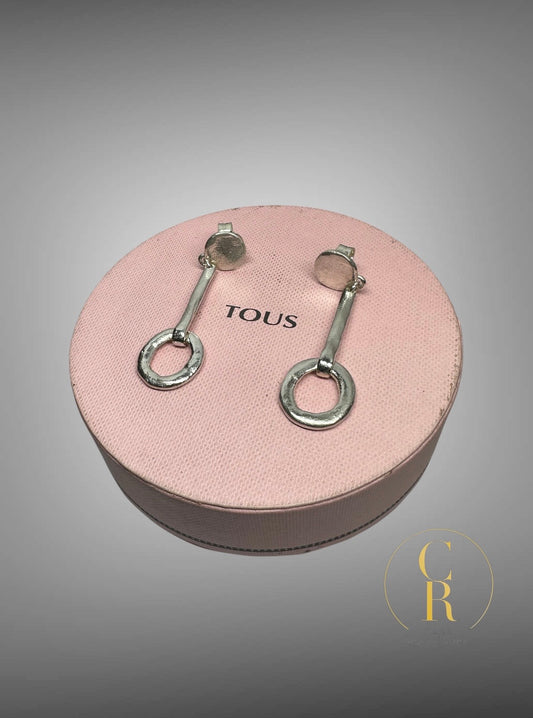 Aretes Tous Colgantes Circulares