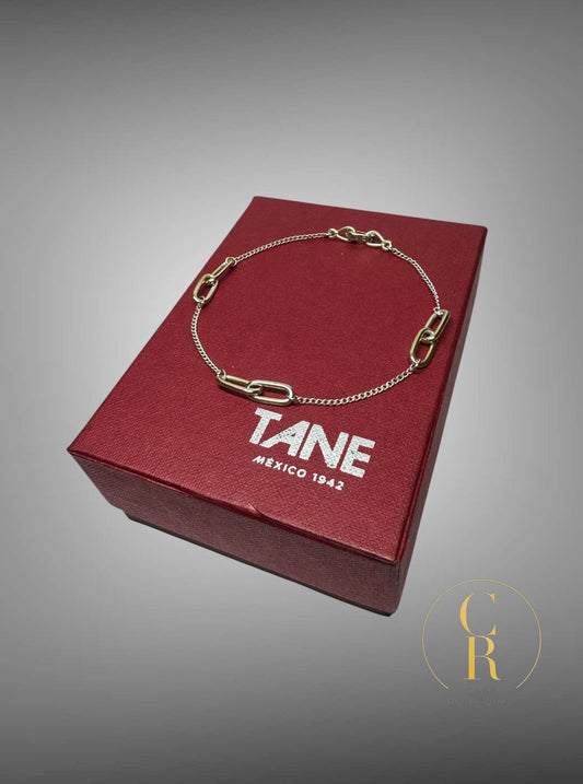 Pulsera TANE 3 Eslabones Vermeil