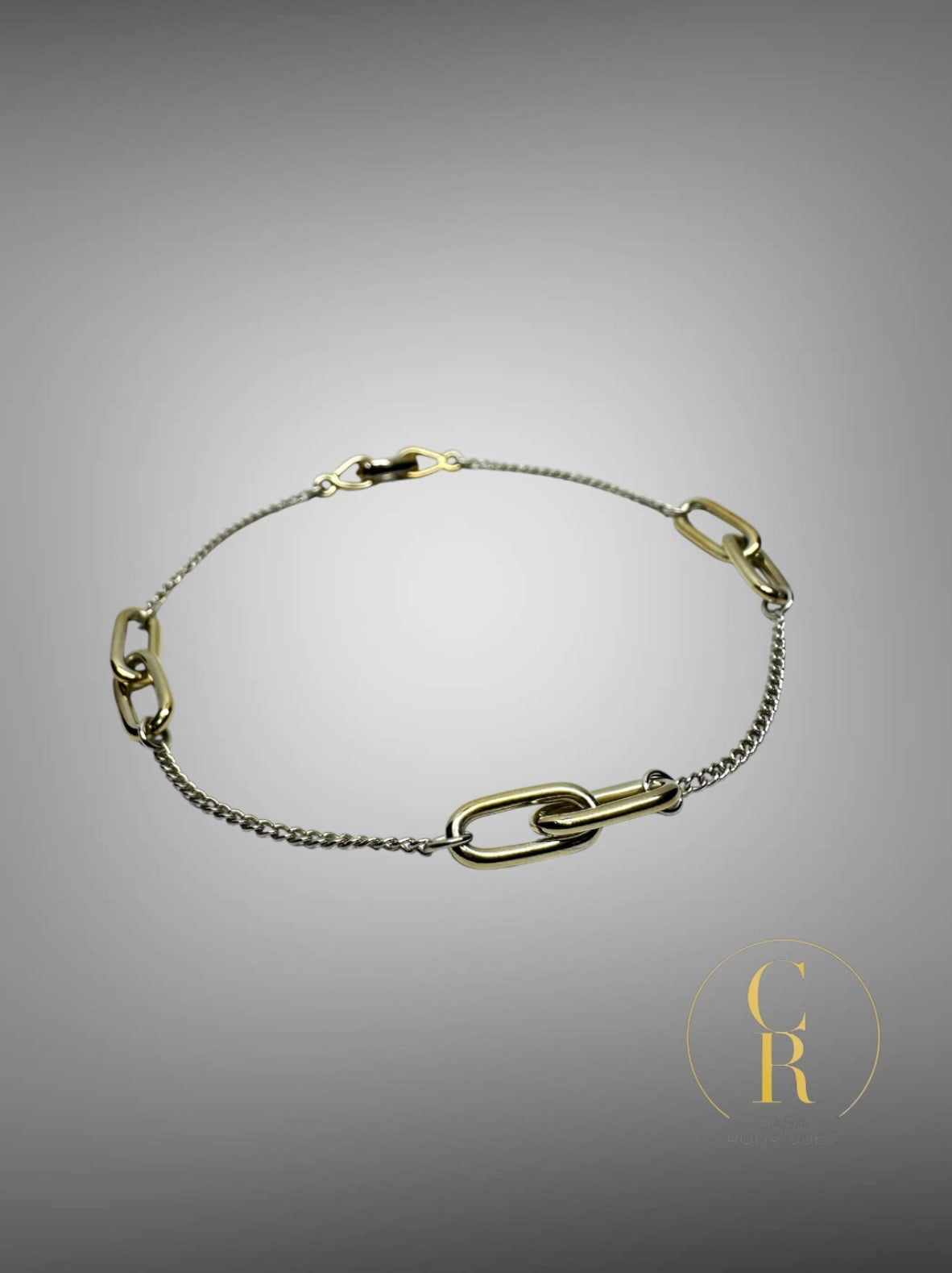 Pulsera TANE 3 Eslabones Vermeil