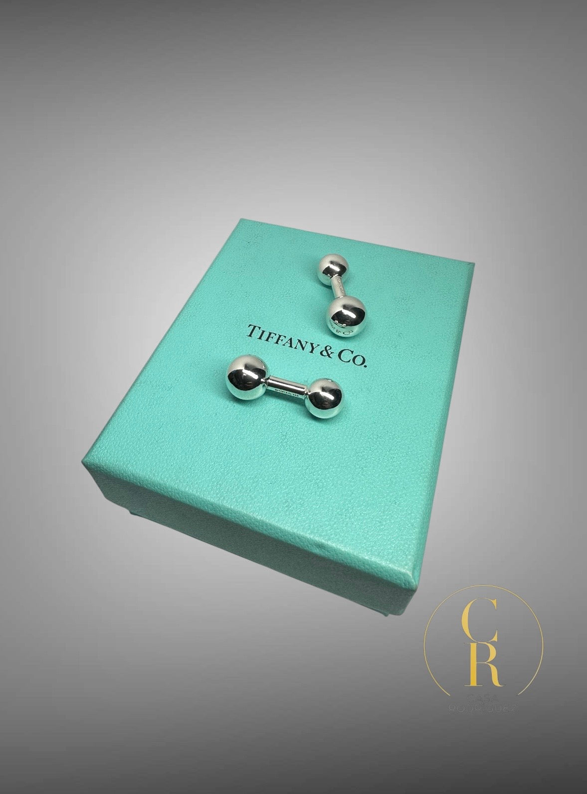 Mancuernillas Tiffany & Co. Esferas