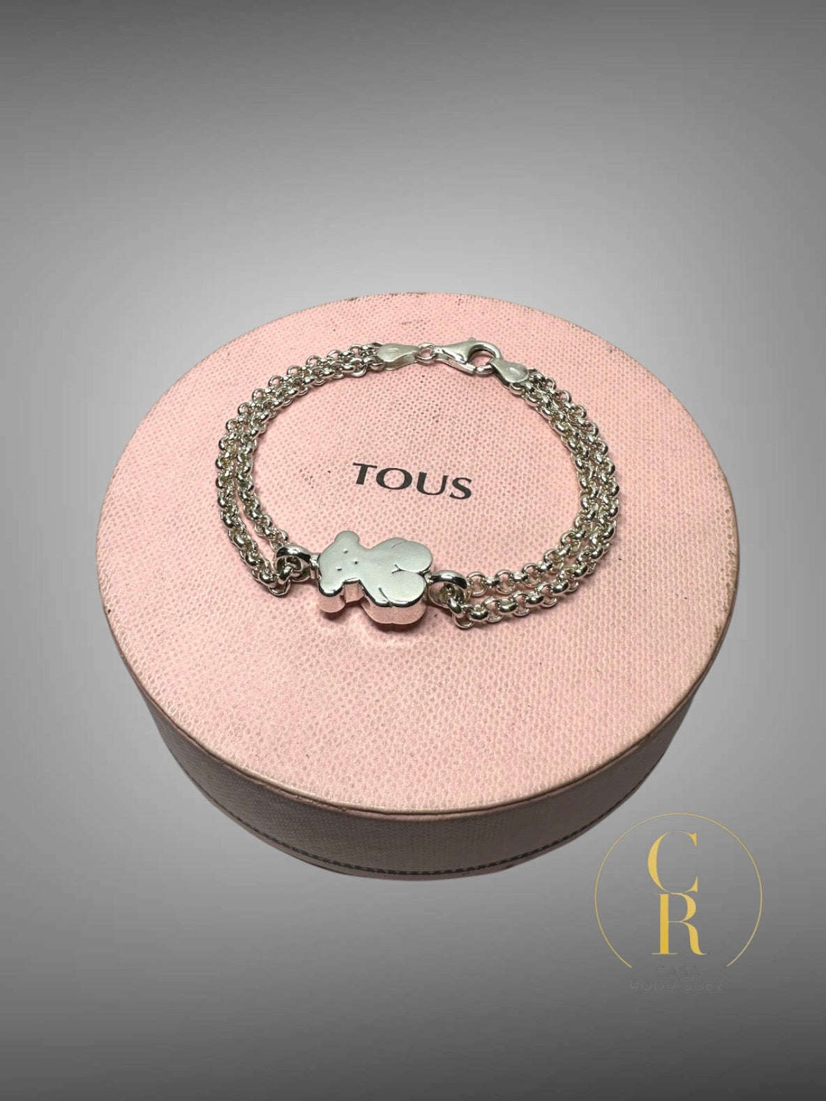 Pulsera Tous Doble Cadena Osito