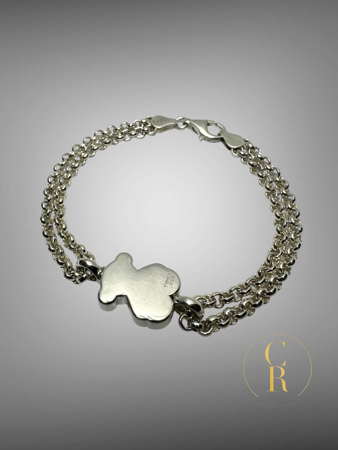 Pulsera Tous Doble Cadena Osito