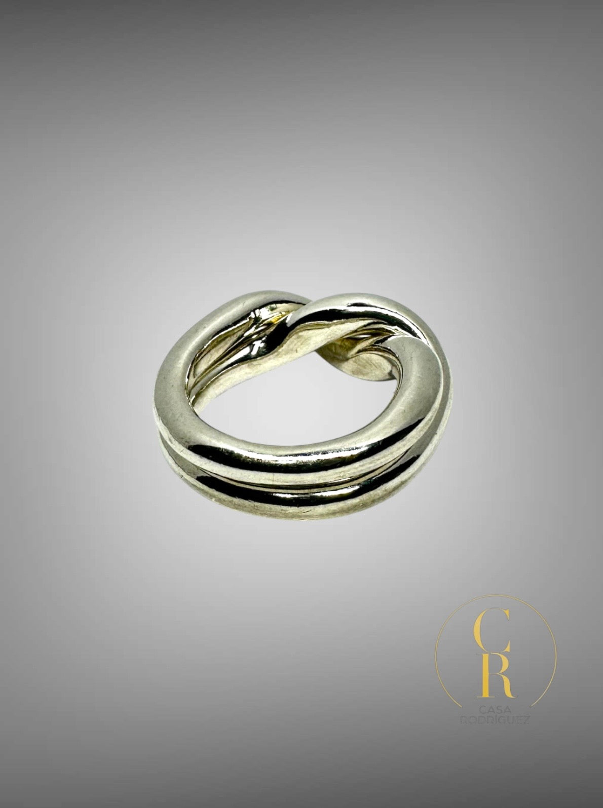 Anillo Tane Doble Entrelazado