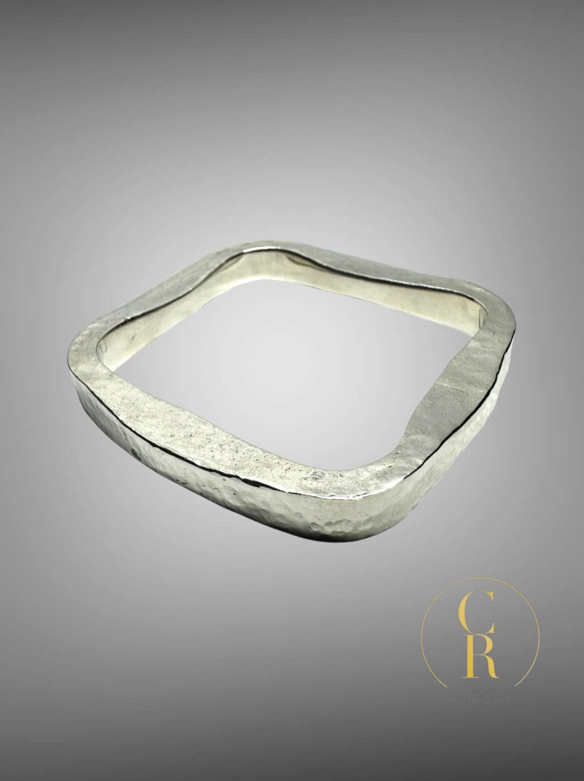 Pulsera Tane Cuadrada Rugosa