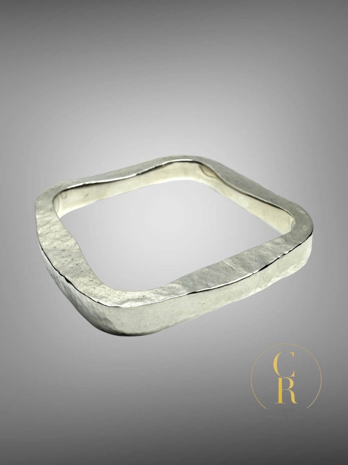Pulsera Tane Cuadrada Rugosa