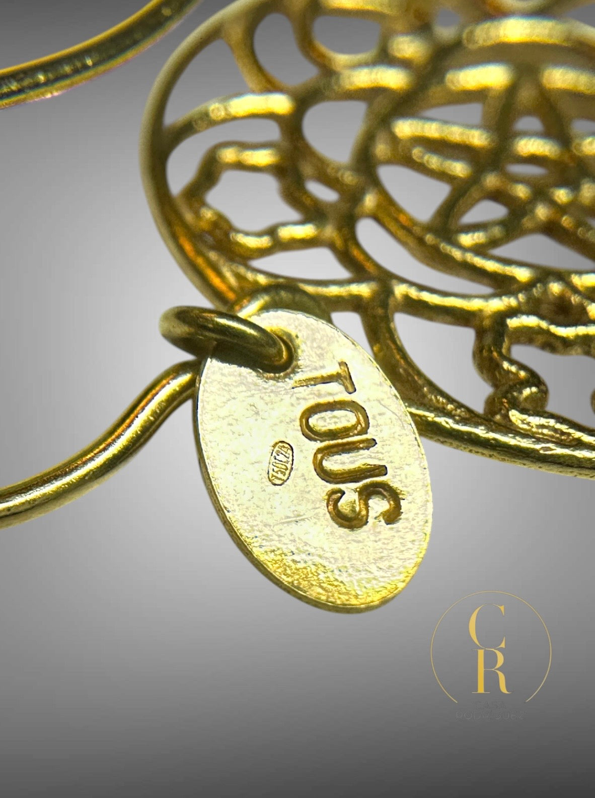 Aretes Tous Colgantes Filigrana